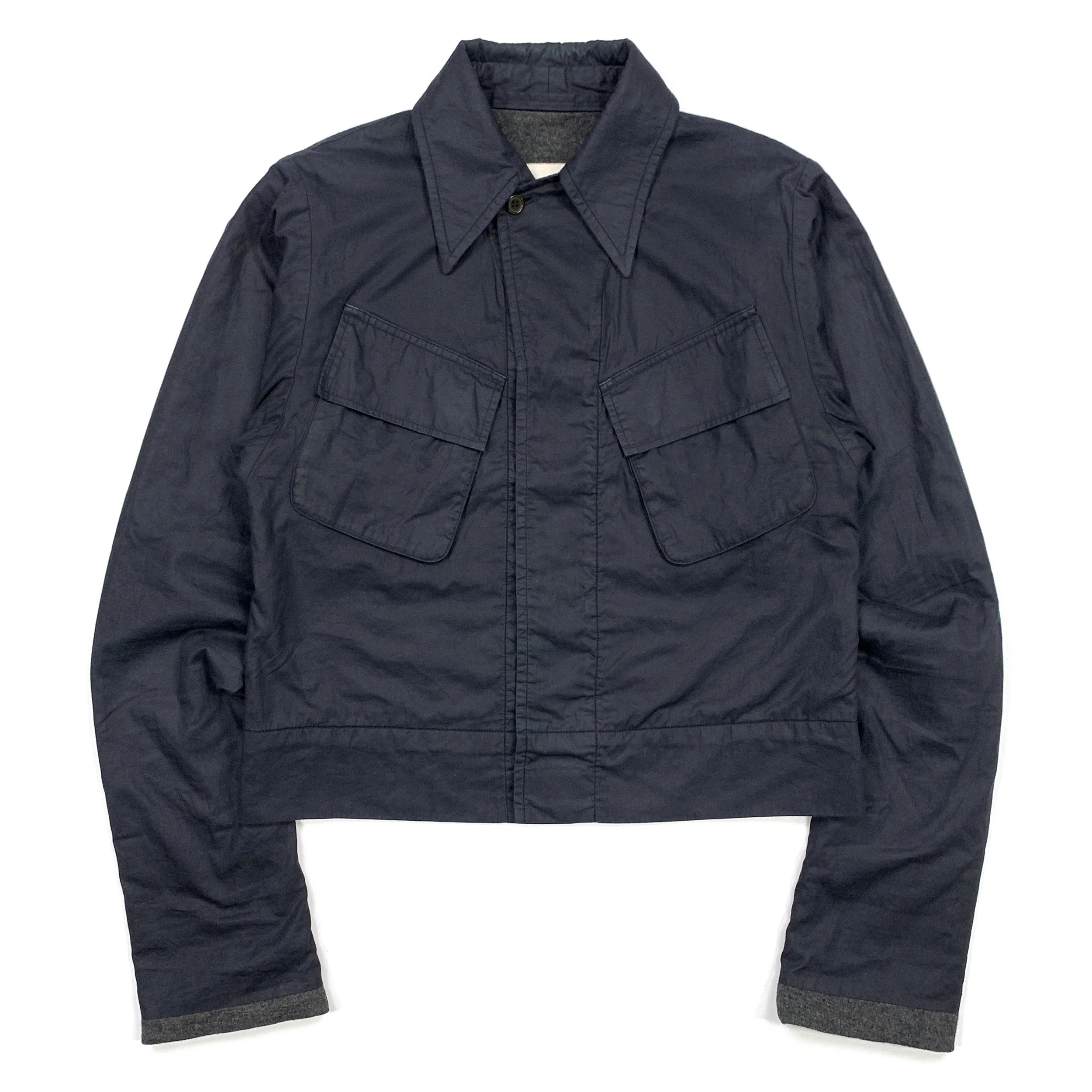 Cabane De Zucca 90s Cropped Military Jacket — sickboyarchive.